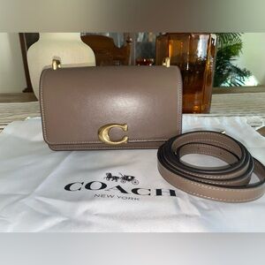 ✨Coach Bandit Crossbody Bag in Dark Stone✨